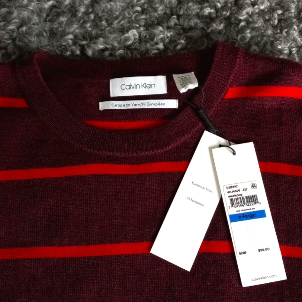Nwt Y2K Merino Wool Blend Sweater